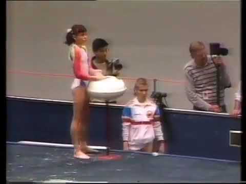 🥇 Aurelia Dobre 🇷🇴 VT TO 10.000 1987 World Championships