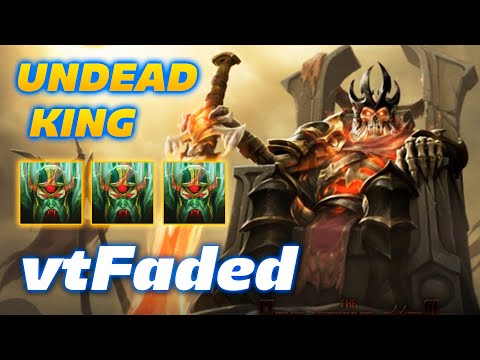 vtFαded Wraith King TRUE UNDEAD KING - Dota 2 Pro Gameplay [Watch & Learn]