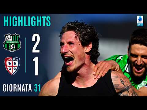 Video highlights della Sassuolo vs Cagliari (2 a 1) - Giornata 31 - Fantacalcio e fantamedie
