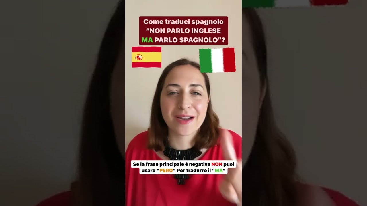 Come tradurre in spagnolo la frase “NON PARLO INGLESE MA PARLO SPAGNOLO”? Se ti va lascia un ♥️