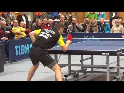 David vs Ecseki Hungary 2 TV Hilpoltstein vs TTC Homburg 20180114 Table Tennis  14