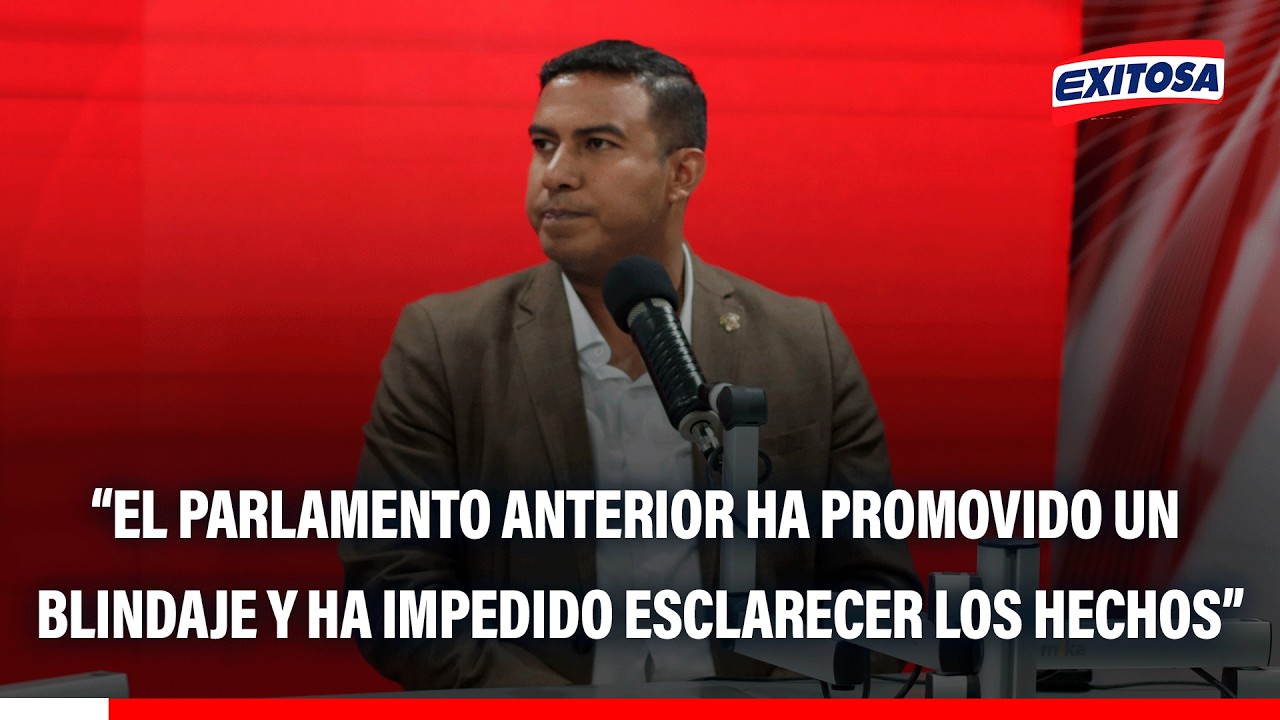 🔴🔵 Congreso anterior promovió “blindaje” y no investigó muertes en protestas, indica Ernesto Zunini