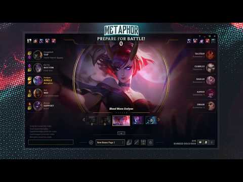 Metaphor - 8.12 Challenger Evelynn jungle vs Taliyah (CG Lira)