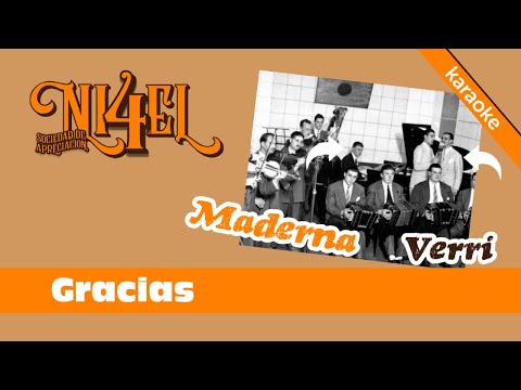 Letras de tango - Osmar Maderna y Orlando Verri: Gracias
