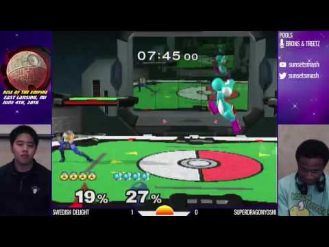 Swedish Delight (Sheik) vs SupaDragonYoshi (Yoshi) - Rise of the Empire