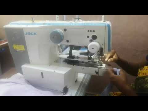 JK-T1903-BSK Jack Button Attaching Machine, Capacity: 2700 SPM