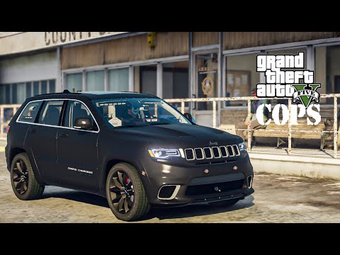 Old Lady Attempts to Steal Police Vehicle - GTAV - LSPDFR EP 133
