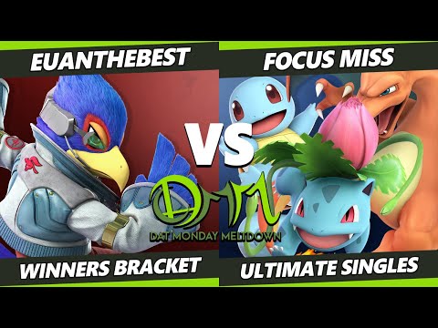 DAT Monday Meltdown 221 - EuanTheBest (Falco) Vs. Focus Miss (Pokemon Trainer) SSBU Ultimate
