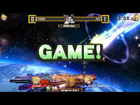 Ultra WBB #139 | Juice (ZSS) vs Spirunk (Cloud) - Winners Finals - Super Smash Bros. for Wii U