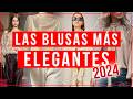 10 BLUSAS ELEGANTES PARA TODA LA VIDA que deberías TENER ! / Moda otoño invierno 2024