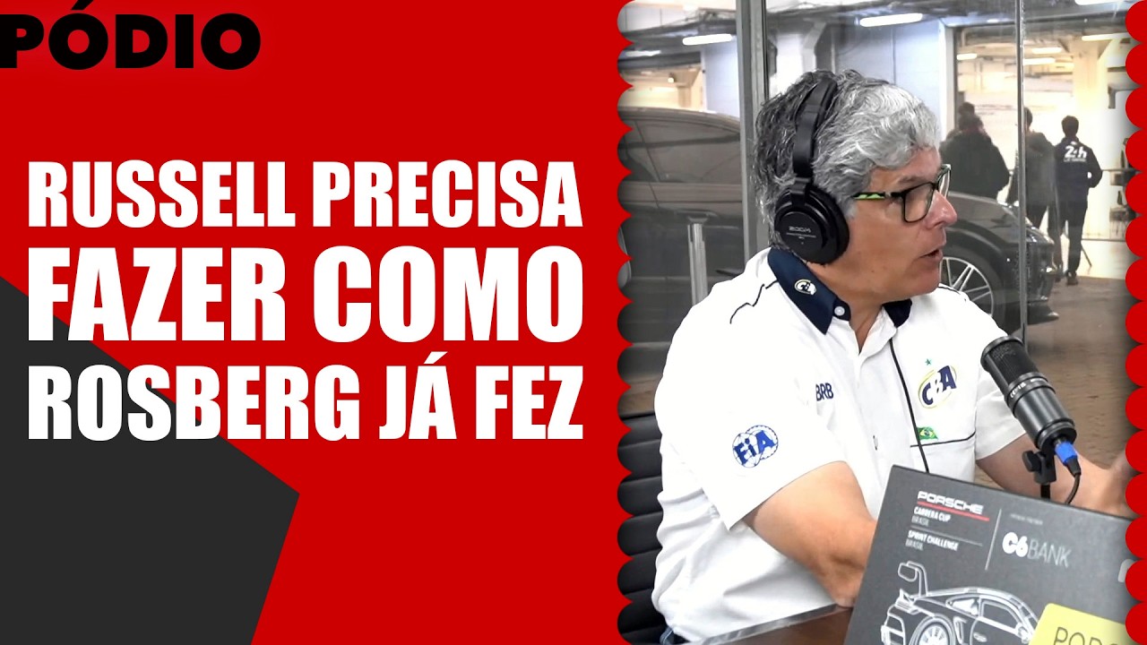 Como RUSSELL pode sair do BURACO na Mercedes e no campeonato
