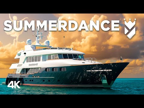 Inside SUMMERDANCE – 146ft Trinity Charter Yacht | Interview & Full Overview