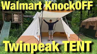 WALMARTS KNOCKOFF Twin Peak Tent
