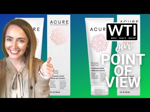 Acure Organics Face Wash Cleanser - WTI product video review