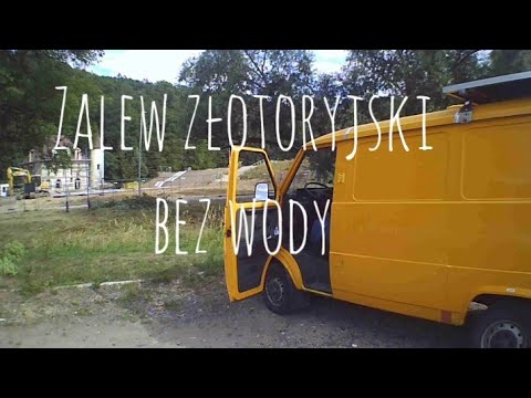 Zalew Złotoryjski bez wody - letnie podróżowanie Rajzynbiksom Daewoo Lublin 3