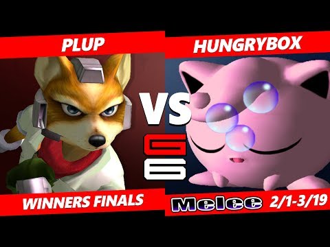 Genesis 6 SSBM - PG | Plup (Fox) Vs. Liquid’ Hungrybox (Jigglypuff) Smash Melee Tournament WF