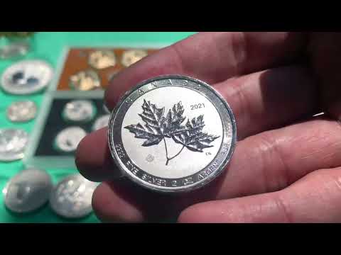 Unboxing Silver from the Royal Canadian mint!