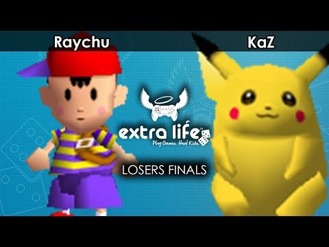 Smash 64: Raychu (Ness/Pikachu) V KaZ (Pikachu/Mario/Falcon) - GVS X EL  Tournament SSB64