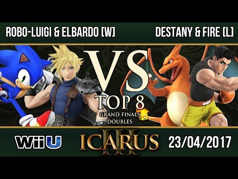 ICARUS III - Robo-Luigi & ElBardo (Blue) VS Destany & Fire (Red) - Grand Finals (Doubles)