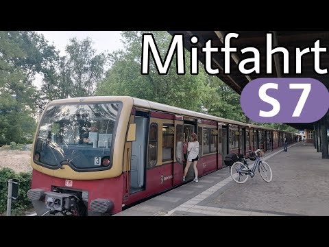 S-Bahn Berlin | Mitfahrt | Baureihe 481 | Linie S7 | Wannsee - Grunewald