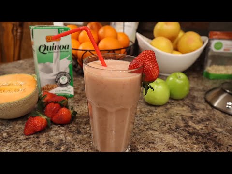 Healthy Smoothie Recipes - How To Make A Cantaloupe Smoothie
