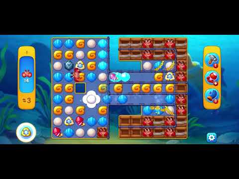 Fishdom Shipwrecked level 1