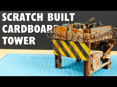 How to Make a Ramshackle Tower // Terrain for Warhammer 40K and Necromunda