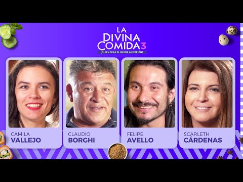 La Divina Comida - Felipe Avello, Camila Vallejo, Claudio Borghi y Scarleth Cárdenas