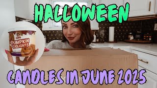 Halloween Candles and Halloween Porch 2025!