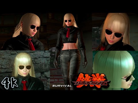 Tekken 6  Lili Rochefort | Survival Mode | 4K 60 FPS