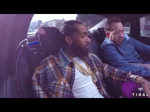 Nipsey Hussle Raps about Eric Holder being A snitch in blue Laces 2