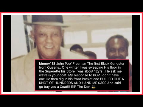 MOBB TIES: John 'POP' Freeman 'Queen's 1st King'