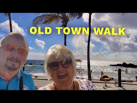 Walking Through Puerto del Carmen Old Town 😲☀️ Bars, Apartments & Beach Life! 🏖️