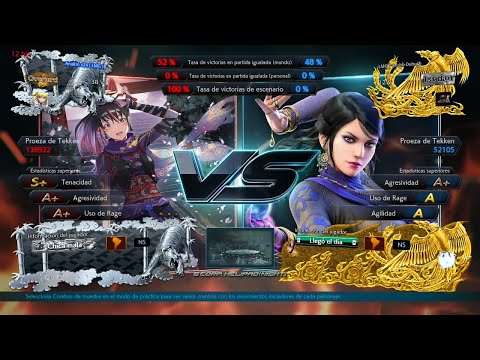 176_1 Kunimitsu (Anakin x24) vs (Tincho) Zafina - Tekken 7  Online sin Grafica N03