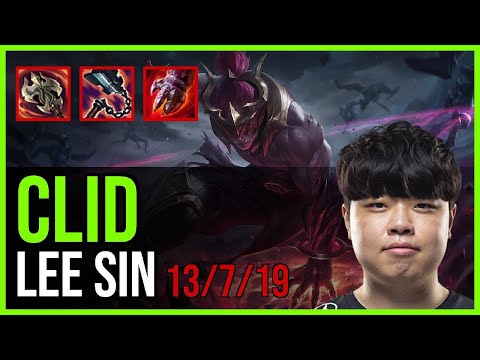 Clid - LEE SIN vs. LILLIA Jungle | KR Grandmaster