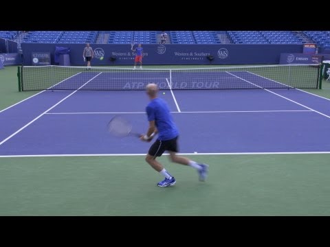 Nikolay Davydenko vs Alexandr Dolgopolov - Set Play - 2013 Cincinnati Open