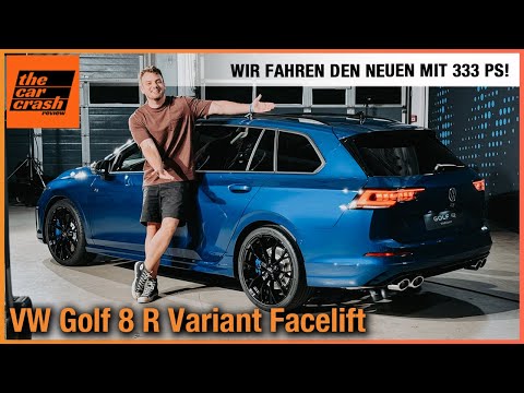 VW Golf 8 R Variant Facelift (2024) Wir fahren den NEUEN mit 333 PS! Fahrbericht | Review | Test