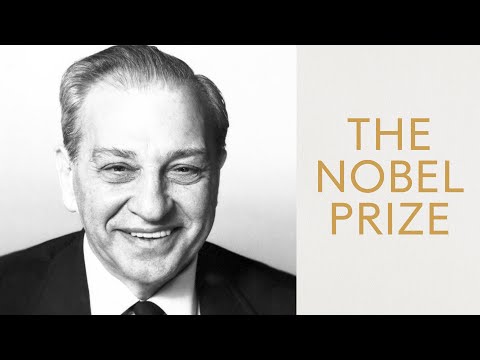 Rudolph Marcus, Nobel Prize in chemistry 1992: Official Interview