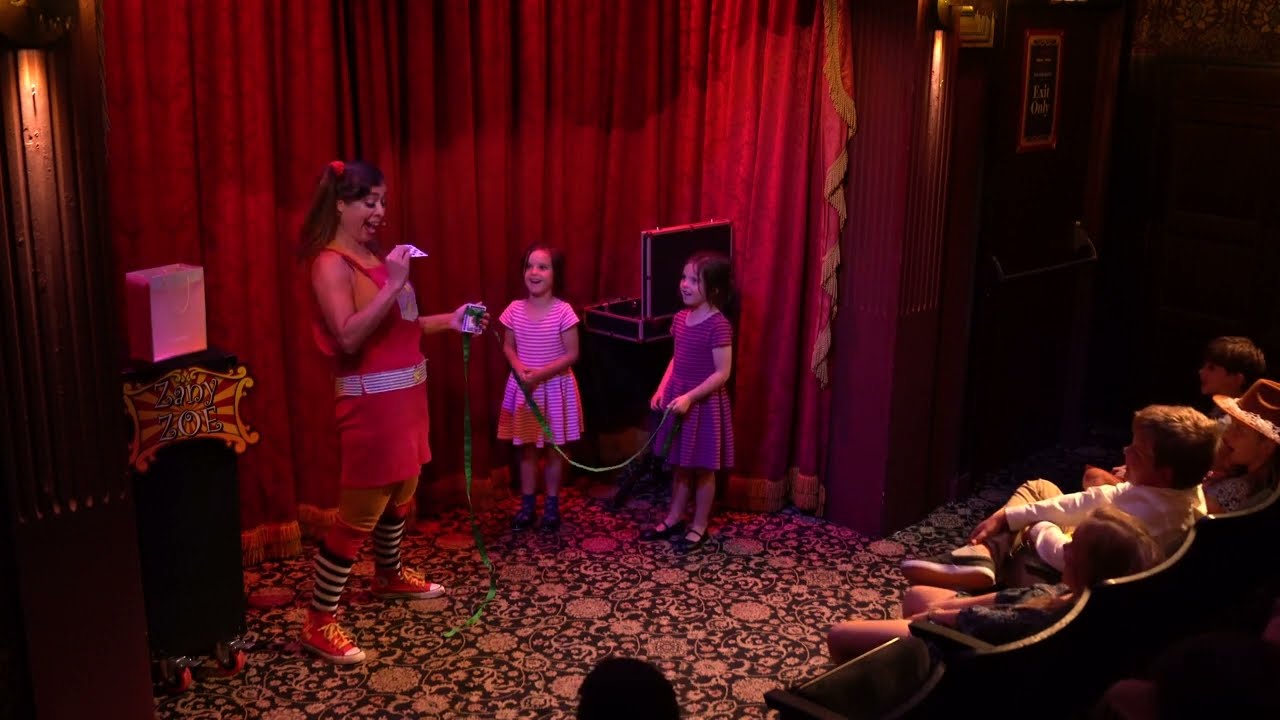 Promotional video thumbnail 3 for Zany Zoe Magic