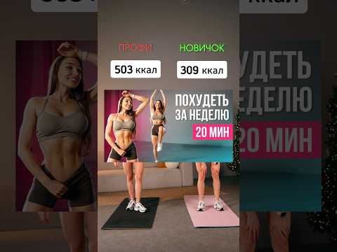 Очень ЖИРОСЖИГАЮЩАЯ тренировка - сожги 500 ккал быстро 🔥 #фитнес #спорт #тренировка