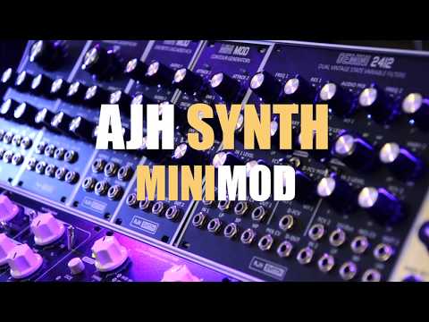 AJH Synth -Minimod/Minimod VCO/Transistor Ladder Filter/Discrete Cascade VCA/Contour Generator