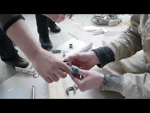 Замена ремкомплекта на Graco Mark V часть 2. Graco repair kit. Part 2.