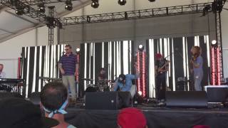 Aero Flynn With Justin Vernon at Eaux Claires festival July 18th 2015