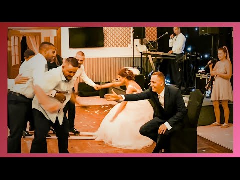 Narty, rowerki- śmieszna zabawa oczepinowa ...