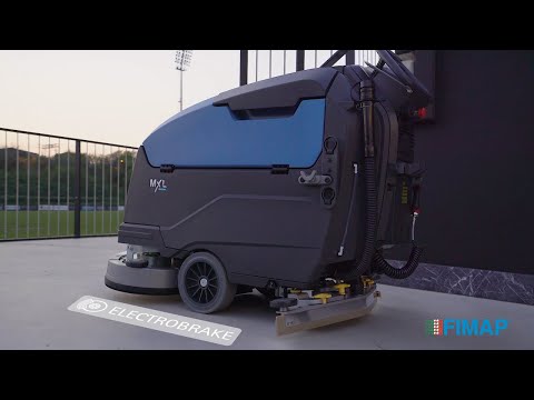 MxL | Powerful Walk Behind Scrubber | Electrobrake | Experience Safety