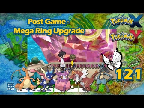Pokemon X Walkthrough (Ep 121) Post Game - Mega Ring Upgrade