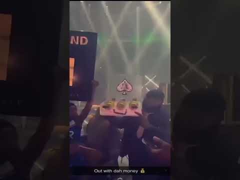 Yhemolee & Asake up in the club last night as Asake spent almost 500million naira. Mr money dey para