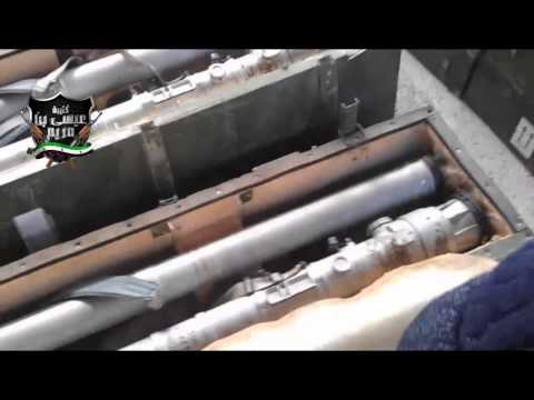 رصد للأسلحة والعتاد التي تم اغتنامها بعد السيطرة على كتيبة الدفاع الجوي في منطقة بالا في ريف دمشق