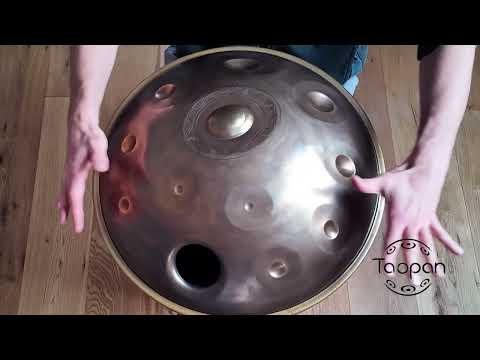 Double Sided Taopan Handpans in 46cm & 50cm - Info and Playing