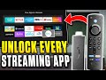 UNLOCK ALL STREAMING APPS on your FIRESTICK! 2024 UPDATE!